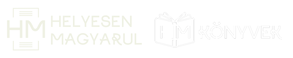 Helyesen magyarul + HM Könyvek egyesített logók